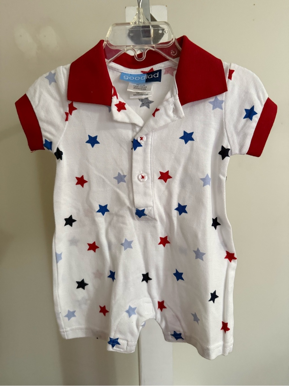 NWT Good Lad Stars Romper